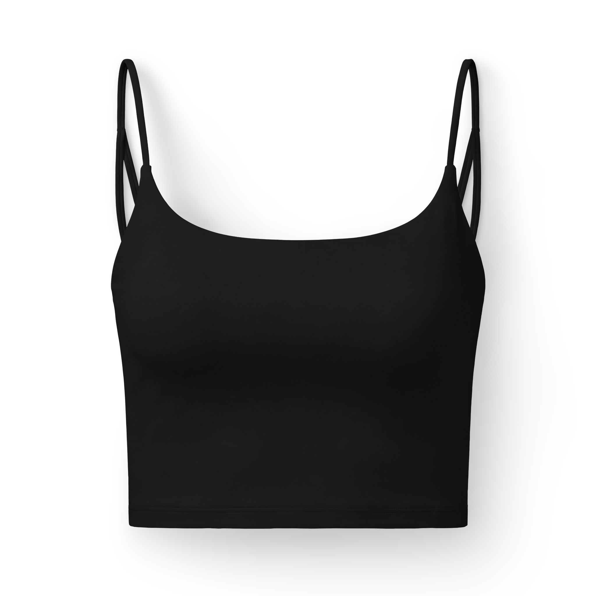 WE Luxe Sports Bra - Sleek Black Strappy Comfort Bra for Everyday & Activewear