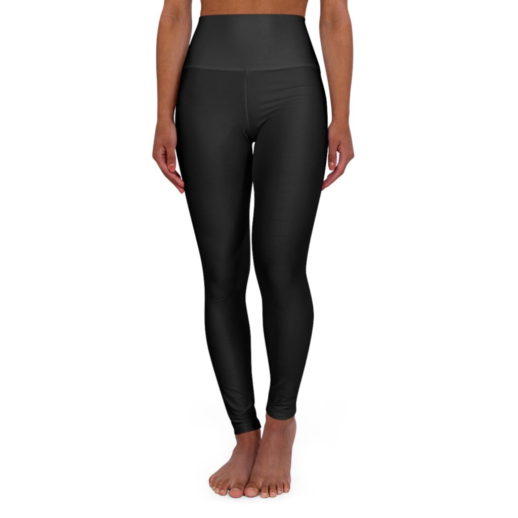 WE High-Waisted Yoga Leggings - All-Over Print Comfortable Stretch Activewear