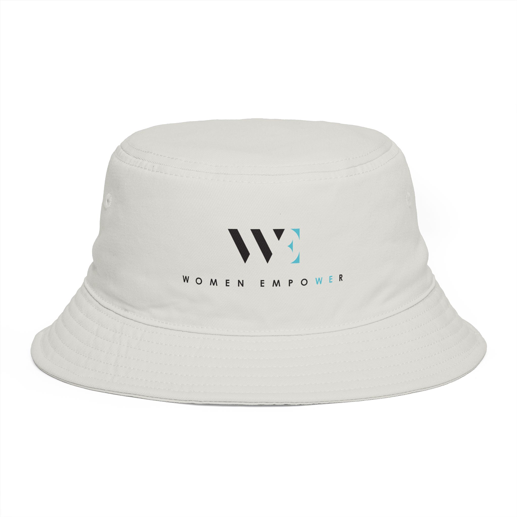Women Empower Bucket Hat — Light Colored WE Logo Sun Hat