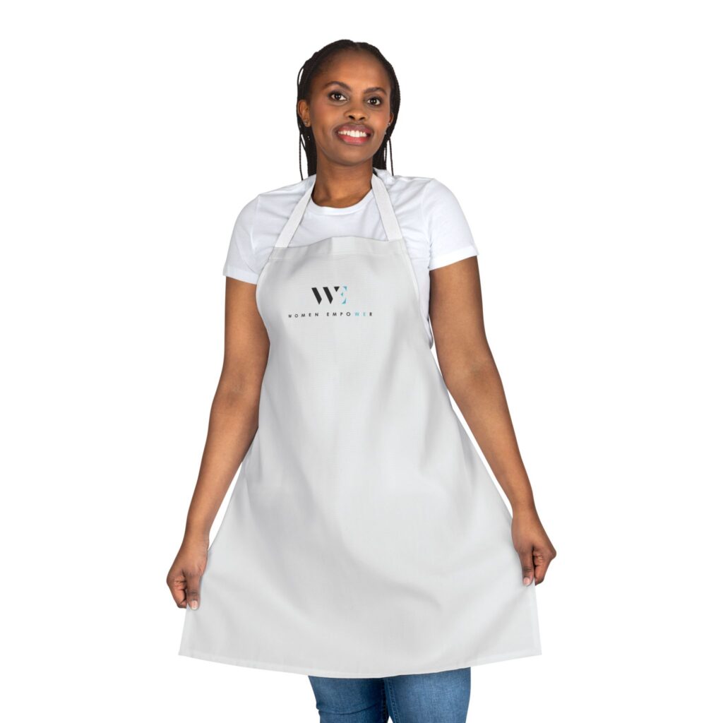 WE Apron with Subtle Logo – Adjustable 5-Color Straps