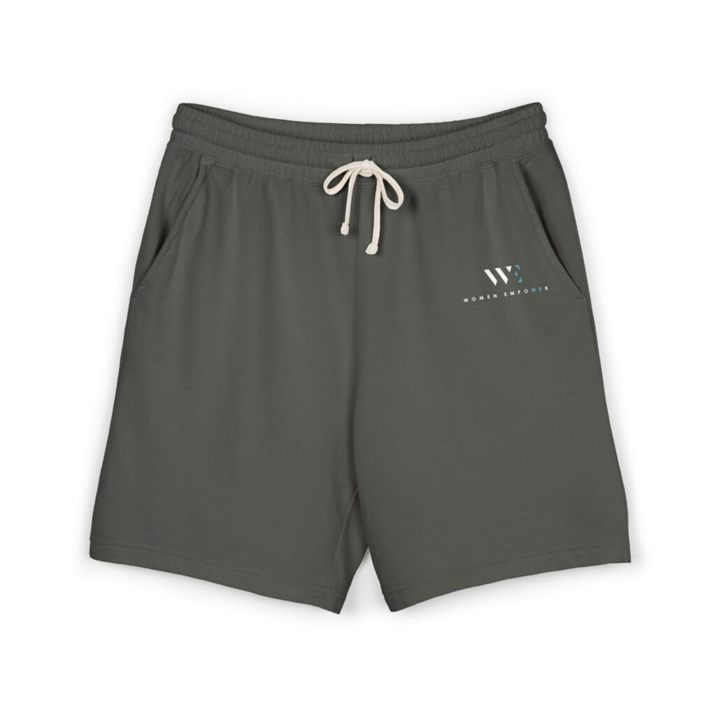 Fleece Sweat Shorts — Lightweight Garment-Dyed Lounge Shorts with Subtle Logo